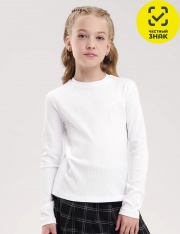 Джемпер - CLE Фуфайка дев. 756648шл (белый) Джемпер - CLE Фуфайка дев. 756648шл (белый)