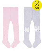 Колготки - ДК3-130138Д Колготки для девочки (2 Пары) Колготки - ДК3-130138Д Колготки для девочки (2 Пары)