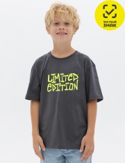 Футболка - 220010C-29 Футболка для мальчика (Антрацит) Футболка - 220010C-29 Футболка для мальчика (Антрацит)