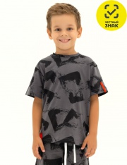 Футболка - 220021C-29 Футболка для мальчика (Антрацит) Футболка - 220021C-29 Футболка для мальчика (Антрацит)