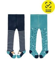 Колготки - ДК3-130135М Колготки для мальчика (2 Пары) Колготки - ДК3-130135М Колготки для мальчика (2 Пары)