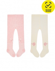 Колготки - ДК3-130130Д Колготки для девочки (2 Пары) Колготки - ДК3-130130Д Колготки для девочки (2 Пары)