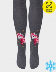 Колготки - CLE Колготки для девочки КД208 (меланж т.серый) Колготки - CLE Колготки для девочки КД208 (меланж т.серый)