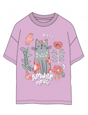 Футболка - ZWKG 6046-45 Футболка для девочки Футболка - ZWKG 6046-45 Футболка для девочки