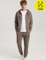 Костюм - MTR98889_1325 Спортивный костюм мужской (Коричневый) Костюм - MTR98889_1325 Спортивный костюм мужской (Коричневый)