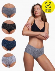 Трусы - 6803-78 Трусы-шорты женские (Разноцветный) Трусы - 6803-78 Трусы-шорты женские (Разноцветный)