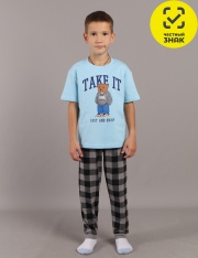 Пижама - CWKB 50237-43K Пижама для мальчика Пижама - CWKB 50237-43K Пижама для мальчика