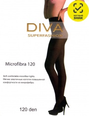 Колготки - DIVA колготки женские Microfibra 120 (black) Колготки - DIVA колготки женские Microfibra 120 (black)